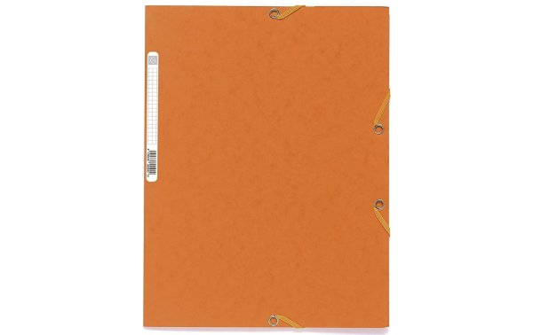 Exacompta Gummibandmappe A4 Orange, 250 Blatt