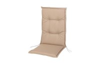 COCON Stuhlauflage Hochlehner Outdoor 118 x 50 x 5 cm, Beige