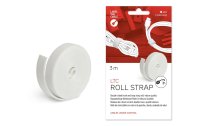 Label-the-cable Klettband-Rolle ROLL STRAP 16 mm x 3 m, Weiss