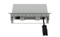 IB Connect Steckdosenleiste Box3 1x T13 USB C-60 1x Cat 6 HDMI, Weiss