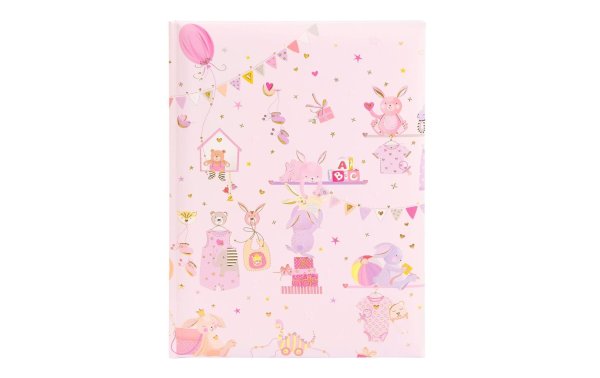 Goldbuch Babytagebuch Wonderland Pink