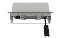 IB Connect Steckdosenleiste Box3 2x T13, 1x Cat 6, HDMI, Weiss