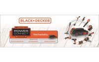 BLACK+DECKER Akku und Ladegerät Starter-Kit, 18V 2A...
