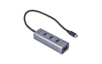 i-tec USB-Hub USB-C Metal 4x USB 3.0