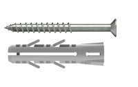 Tox-Dübel Spreizdübel Barracuda 6x30 mm, inkl. Schraube 12 Stück