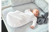 Odenwälder Baby-Sommerschlafsack Unterzieh-Babynest weiss Gr. 70