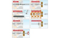 Tox-Dübel Allzweckdübel Deco 10x66 mm, Dose à 47 Stück