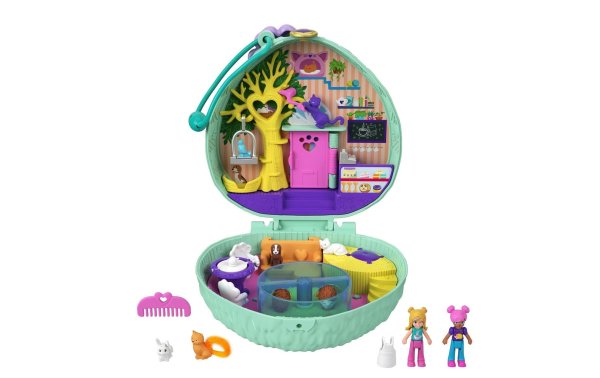 Polly Pocket Spielset Igel-Café Schatulle