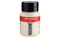 Amsterdam Acrylfarbe Standard 289 Titanbuff deckend, 500 ml