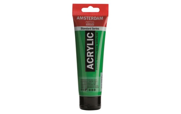 Amsterdam Acrylfarbe Standard 618 Grün halbdeckend, 120 ml