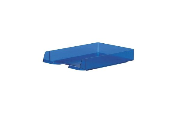 Biella Ablagekorb Parat Plast, A4, Blau/Transparent