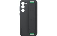 Samsung Back Cover Silicone Grip Galaxy S23+ Schwarz