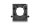 Delock Kabelschlauchhalter 13 mm, 8 Stück, Schwarz
