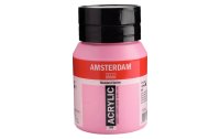Amsterdam Acrylfarbe Standard 385 Chinacridonrosa deckend, 500 ml