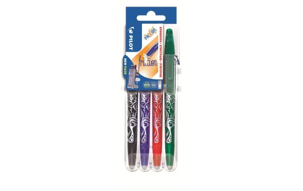 Pilot Rollerball Frixion ball Standard 0.35 mm, 4 Stück