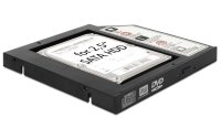 Delock DVD-Schacht Adapter für 2.5" SATA SSD für 2.5" SATA HDD&SSD