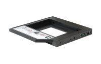 Delock DVD-Schacht Adapter für 2.5" SATA SSD für 2.5" SATA HDD&SSD