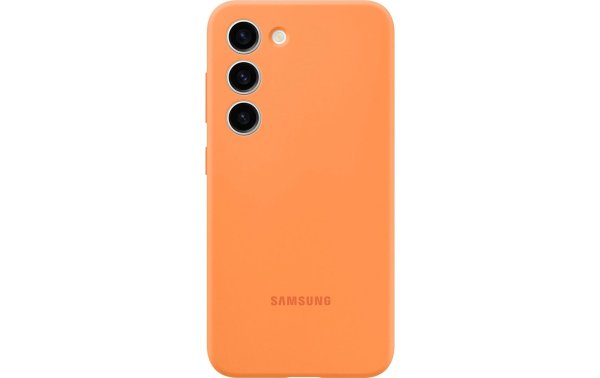 Samsung Back Cover Silicone Galaxy S23 Orange