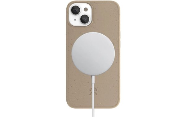 Woodcessories Back Cover Bio Case MagSafe iPhone 14 Taupe