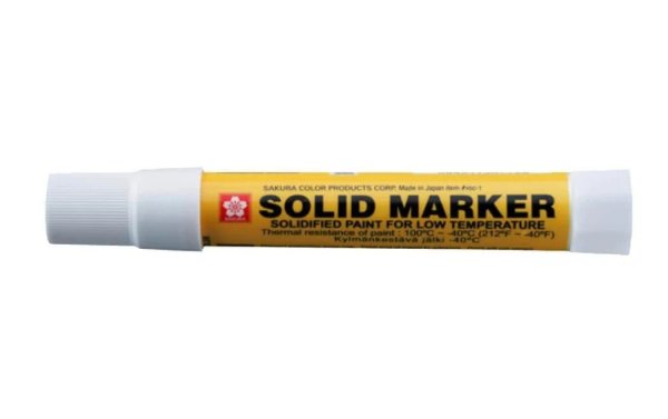 Sakura Permanent-Marker Solid Low Temperature Weiss