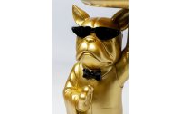 Kare Beistelltisch Bulldogge Cool 40 x 55 cm, Gold