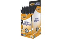 BIC Kugelschreiber Cristal Original 0.32 mm Schwarz, 50 Stück