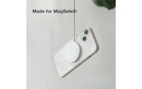 Woodcessories Back Cover Clear Case MagSafe iPhone 14 Weiss