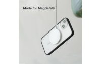 Woodcessories Back Cover Clear Case MagSafe iPhone 14 Schwarz/Transparent