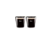 Melitta Espresso Becher 80 ml, 2 Stück, Transparent