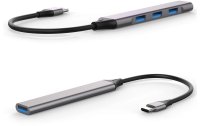 4smarts USB-Hub 4in1 Compact Hub USB-C – USB-A 2.0/USB-A 3.0