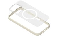 Woodcessories Back Cover Clear Case MagSafe iPhone 14 Pro Weiss
