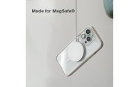 Woodcessories Back Cover Clear Case MagSafe iPhone 14 Pro Weiss