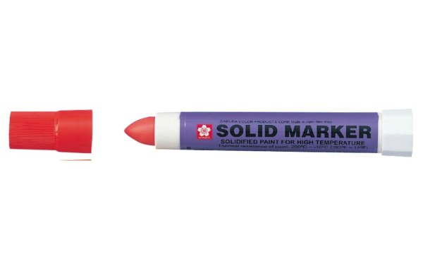 Sakura Permanent-Marker Solid Breit, Rot