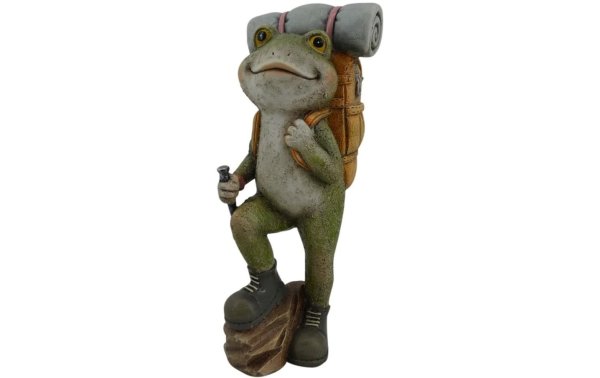 Dameco Dekofigur Frosch mit Rucksack