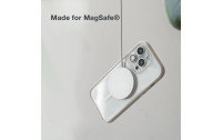 Woodcessories Back Cover Clear Case MagSafe iPhone 14 Pro Max Weiss