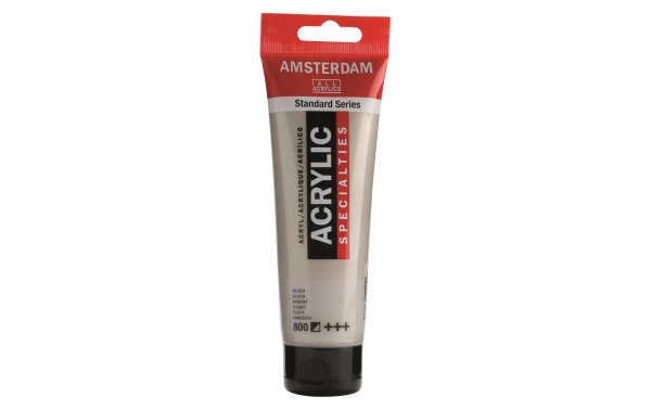 Amsterdam Acrylfarbe Standard Series Silber Halbdeckend, 120 ml