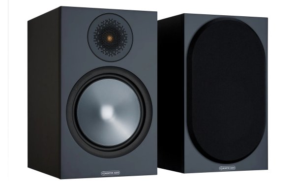 Monitor Audio Regallautsprecher Paar Bronze 100 Schwarz