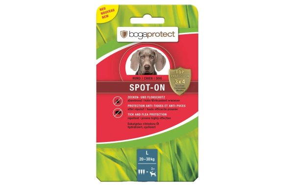 bogar Anti-Parasit-Tropfen bogaprotect Spot-on Hund L