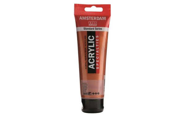 Amsterdam Acrylfarbe Standard Series Kupfer Halbdeckend, 120 ml