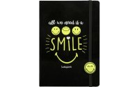 Undercover Notizbuch All we need is a smile A5, Liniert,...