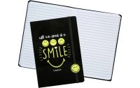 Undercover Notizbuch All we need is a smile A5, Liniert,...