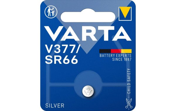 Varta Knopfzelle V377 1 Stück