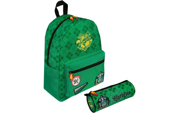 Undercover Schulrucksack-Set Slytherin