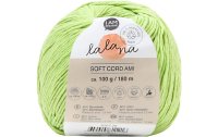 lalana Wolle Soft Cord Ami 100 g, Hellgrün