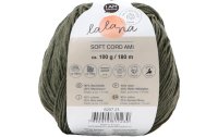 lalana Wolle Soft Cord Ami 100 g, Khaki