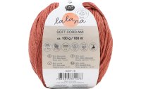 lalana Wolle Soft Cord Ami 100 g, Rotbraun