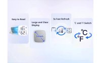 SONOFF Smart Home Temperatur-/ Feuchtigkeitssensor LCD ZigBee 3.0
