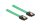 Delock SATA-Kabel UV Leuchteffekt grün 50 cm