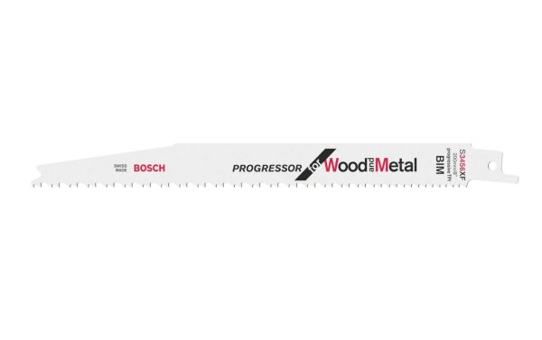 Bosch Professional Säbelsägeblatt S3456XF Progressor Wood and Metal, 25 Stk