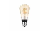 Philips Hue Leuchtmittel White Ambiance, E27, Filament, Edison, BT